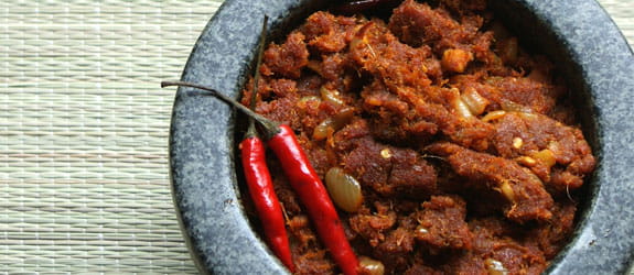 Taste the famous Dry Fish