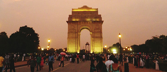 India Gate Night Walk